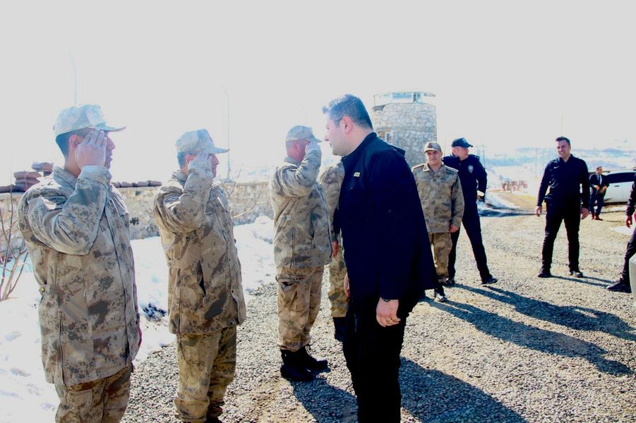 Kaymakamımız Sayın Necdet UÇAR Kızılkale Jandarma Karakol Komutanlığına Ziyarette Bulundu