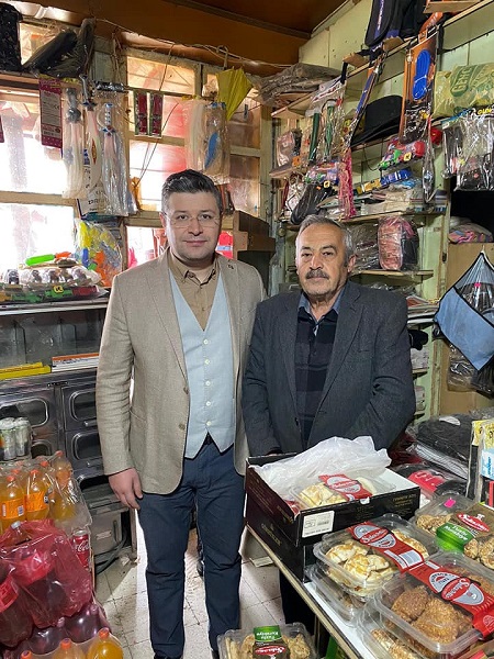 Kaymakamımız Sayın Necdet UÇAR Bir Gönül Kapısı Projesi Kapsamında Akpazar  Esnaflarına Ziyarette Bulundu