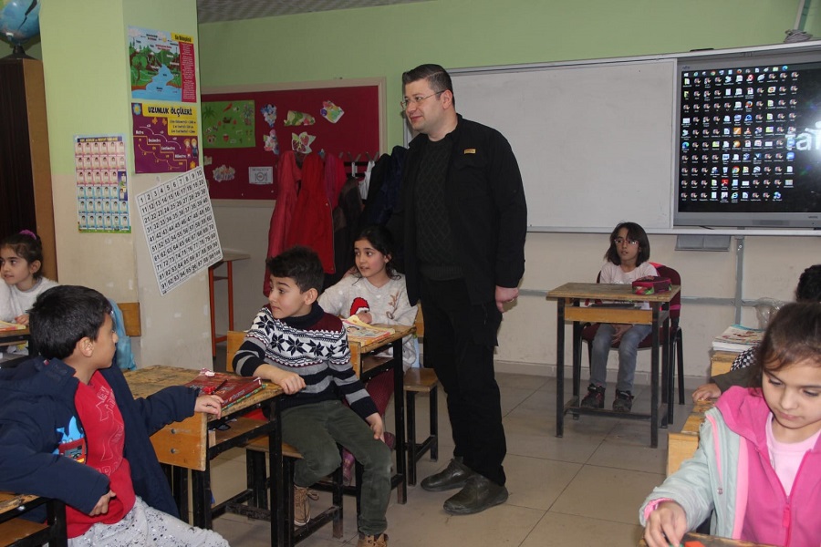 Kaymakamımız Sayın Necdet UÇAR Bulgurcular İlkokulu ve Ortaokuluna Ziyarette Bulundu 